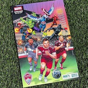 Colorado Rapids Marvel Night Poster